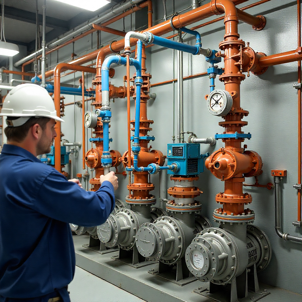 Hot Water/Thermic Fluid circuits