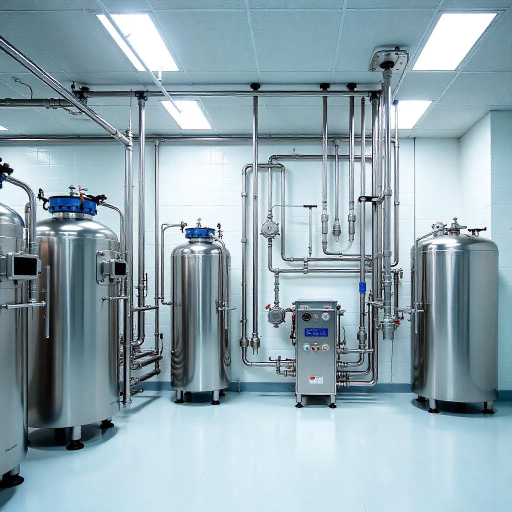 Steam & Condensate Networks (process heating, CIP/SIP, vessel cleaning)